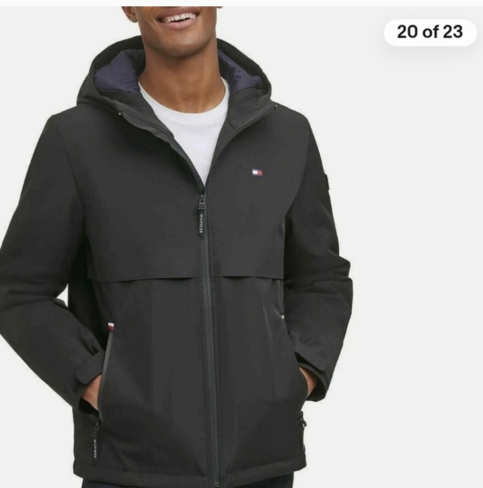 Tommy Hilfiger Men's Performance Hooded Jacket